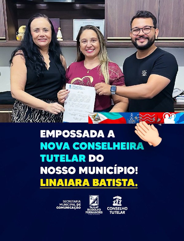 #NOVACONSELHEIRADERF