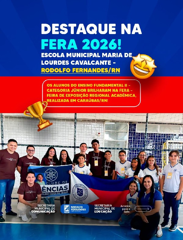 #EDUCAÇÃOEMDESTAQUERF