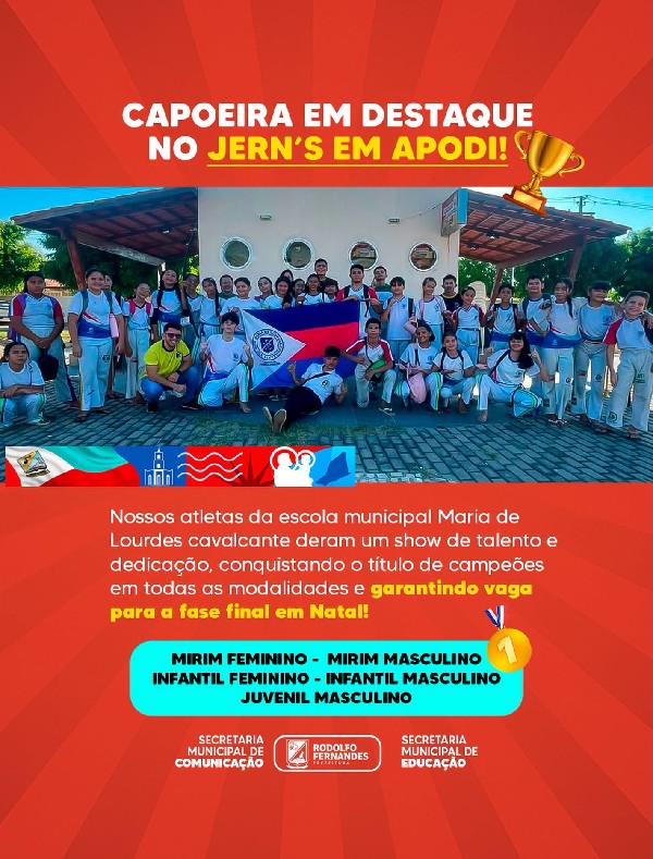 #CAPOEIRAEMDESTAQUERF